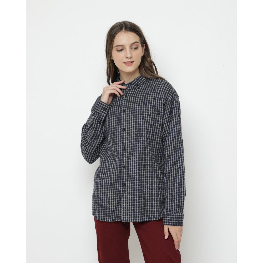 

Erigo Flannel Isamu Navy
