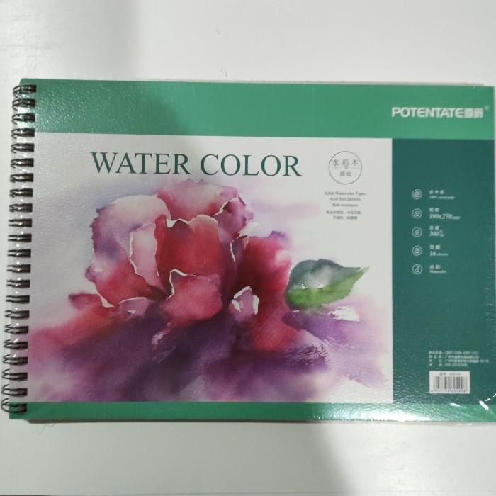 

Livro | Potentate Spiral Watercolor Pad 190X270Mm Hot Press Kekinian Terlaris