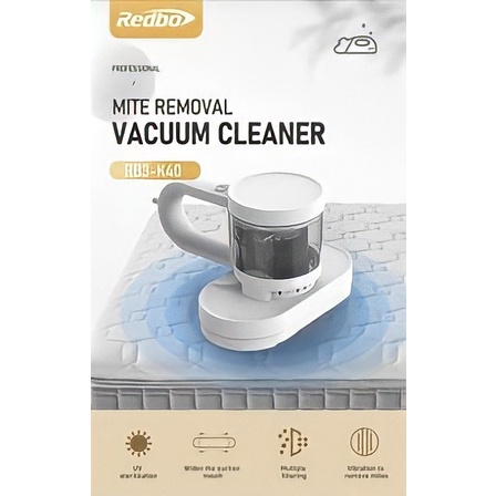 REDBO VACUUM CLEANER RB3-K40 VACUM PENYEDOT DEBU DAN TUNGAU LANTAI DAN KASUR