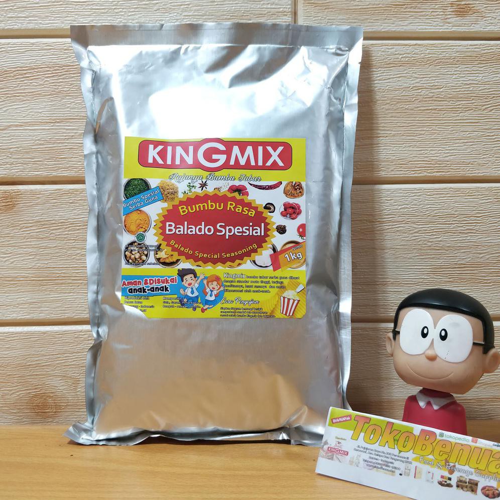 

{BISA COD} Bumbu Tabur Rasa Balado Spesial 1 KG KINGMIX PREMIUM BERGARANSI [Kode 1|Kode 2|Kode