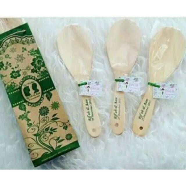 

Paket lengkap paper bag dan centong