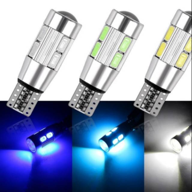 Lampu LED T10 canbus COB