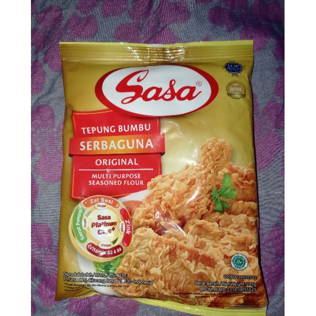 

Sasa tepung bumbu serbaguna original 225gr