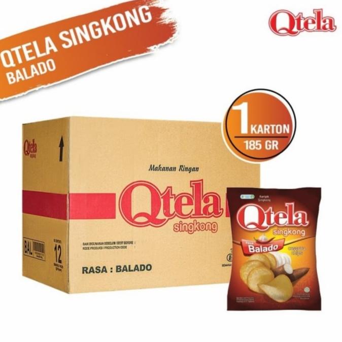 

Qtela singkong balado 185 gr ( 12 pcs )