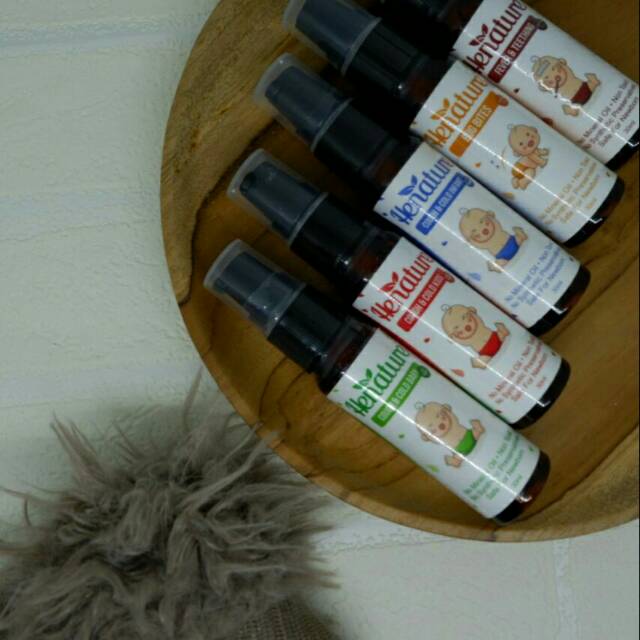 Paket Hemat Henature Oils 4 varian 30 ml Cough and Cold Fever On Guard Bug Bites