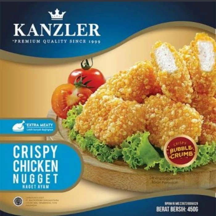 

Kanzler Crispy chicken Nugget 450gr