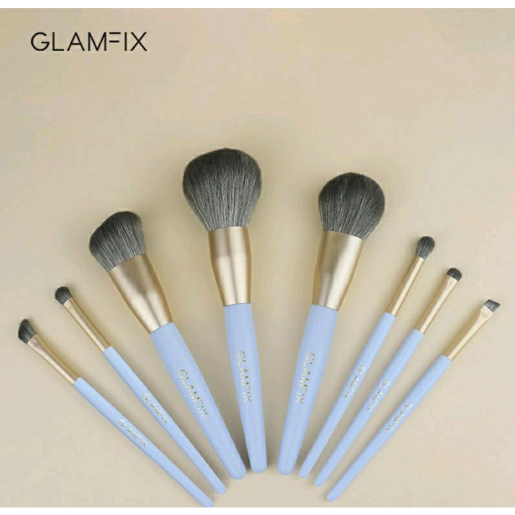 GLAMFIX ESSENTIAL BRUSH SET 8 PCS