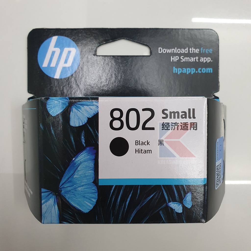 HP 802 Small Tinta / Cartridge Original