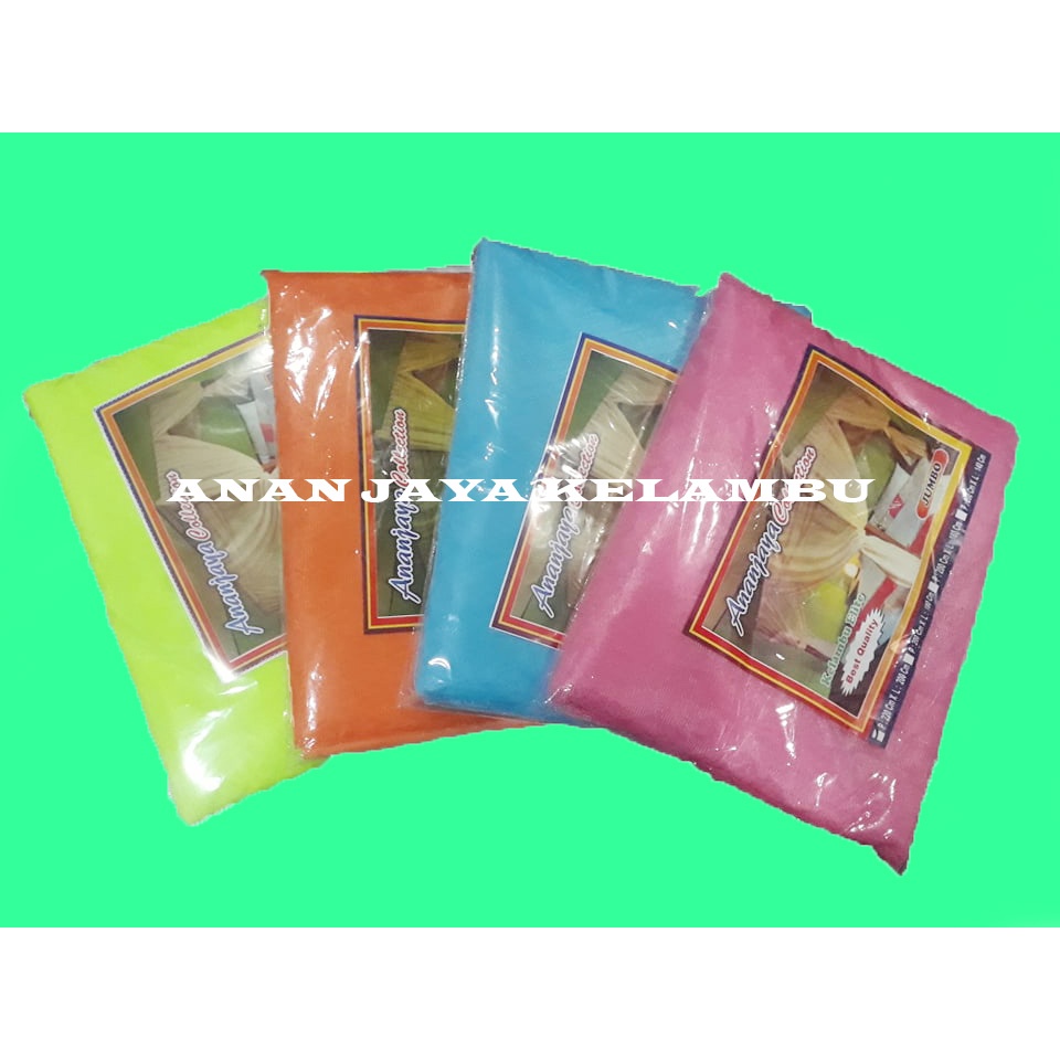 KELAMBU KOTAK POLOS JUMBO / KELAMBU UK 200×200 / KELAMBU KOTAK / KELAMBU TEMPAT TIDUR DEWASA / KELAM