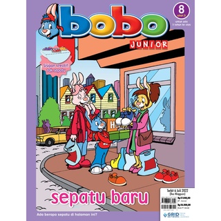 Majalah Anak Bobo Junior Juli 2022 Terbaru