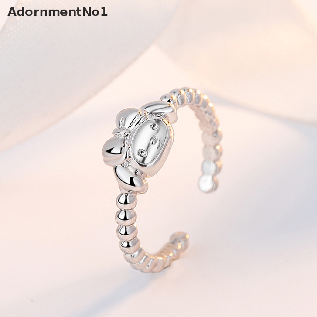 (AdornmentNo1) Cincin Model Terbuka Desain Sanriod Kuromi My Melody Untuk Wanita