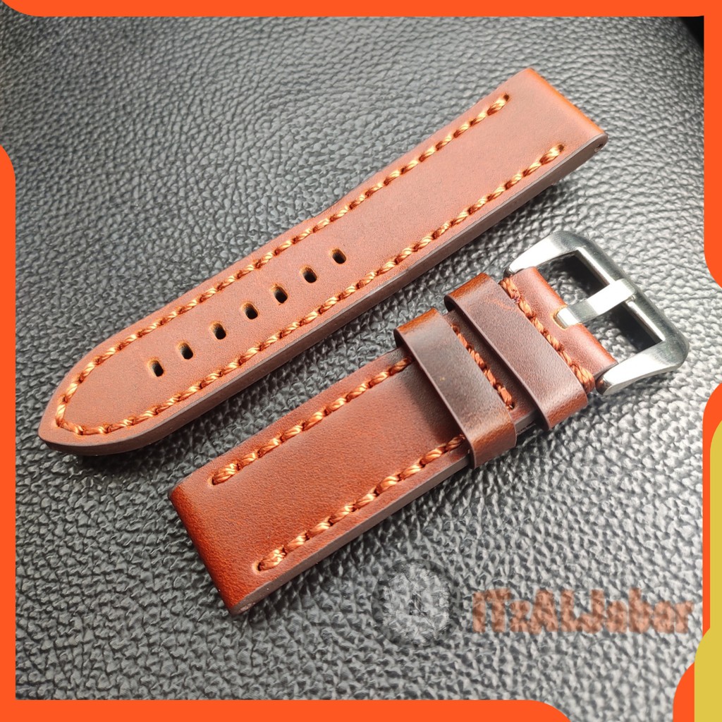 Tali jam tangan Kulit asli tabal Leather strap Original