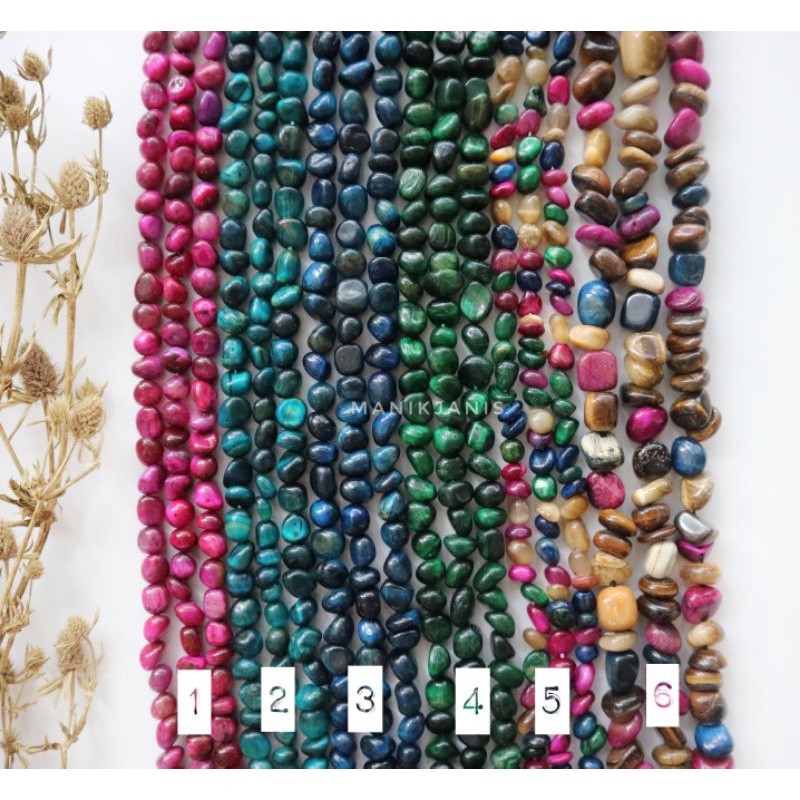 batu kotak tiger eye