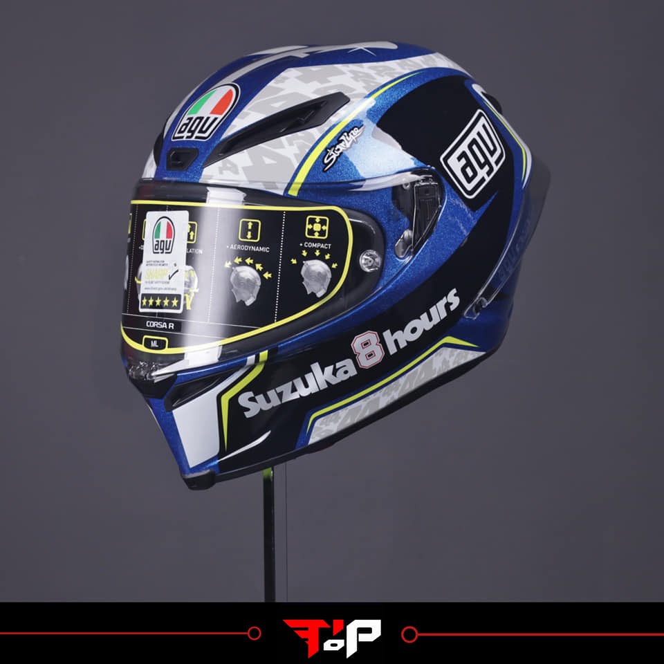 AGV CORSA R ESPARGARO SUZUKA 8H HELM FULL FACE