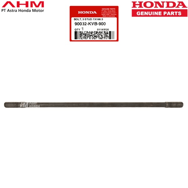 MURAH Baut Ancer Blok Mesin - Bolt B Stud 7 X 198.5 Vario 110 CW Old Lama Techno Karbu 90032-KVB-900