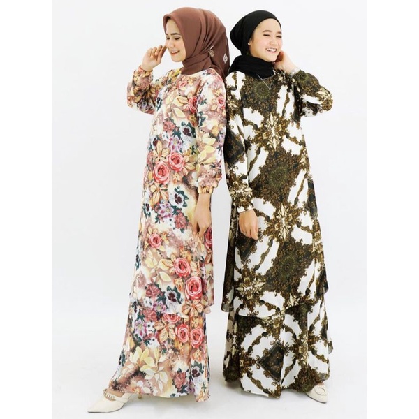 gamis malaysia motif baru murah