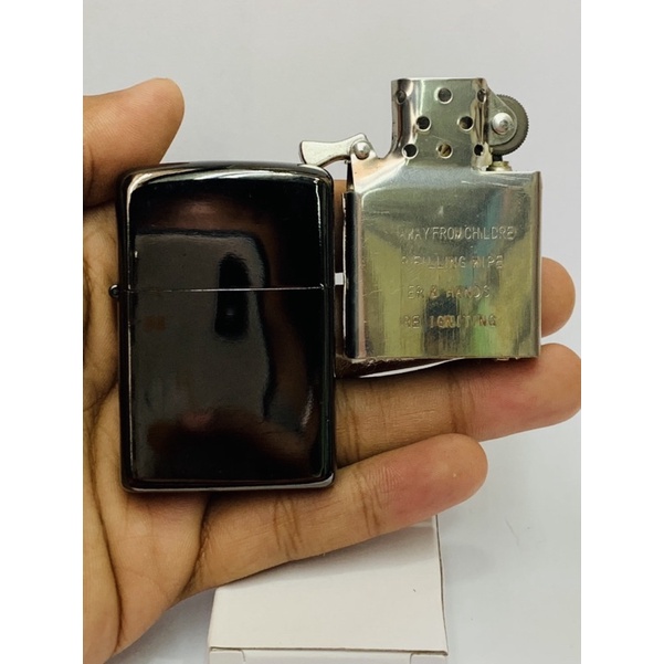 Korek Zippo Black Ice Korek Zippo Unik Dan Antik