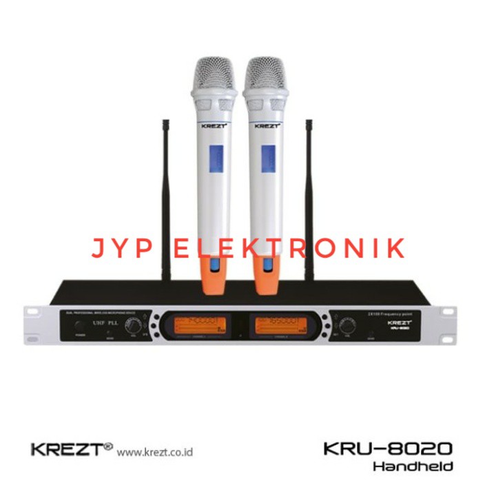 MIC WIRELESS KREZT KRU 8020 / KRU8020 (HANDHELD)