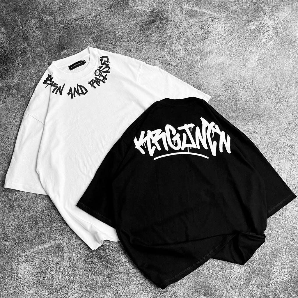 [OVERSIZE] BAJU KAOS OVERSIZE / OVERSIZE T-SHIRT &quot;born meleleh&quot;