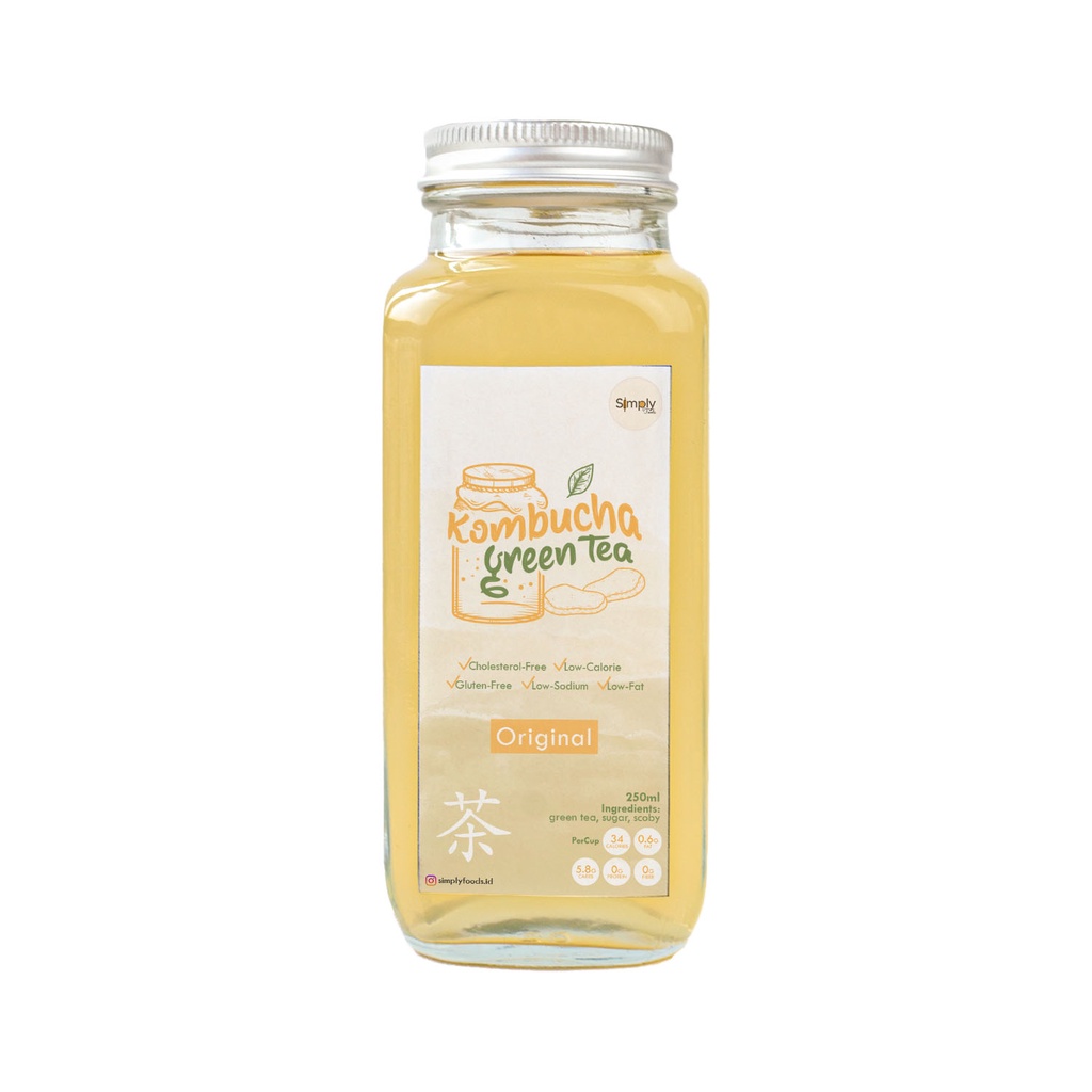 Simply Kombucha Green Tea Original