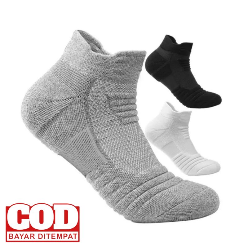 kaos kaki pendek olahraga tebal