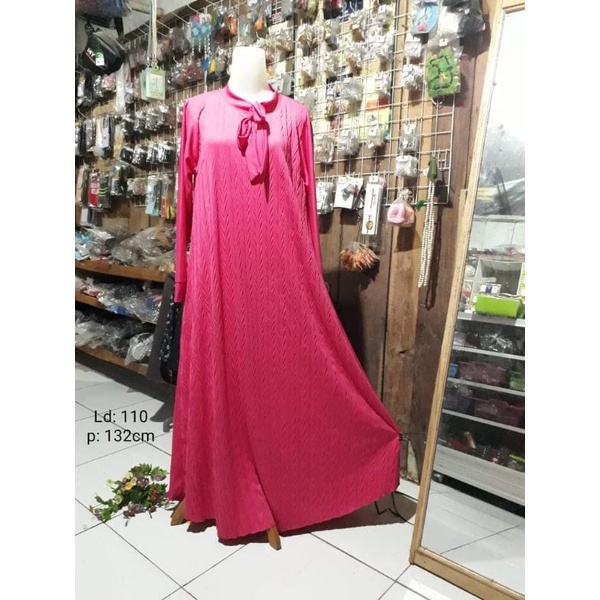 Gamis pink fanta