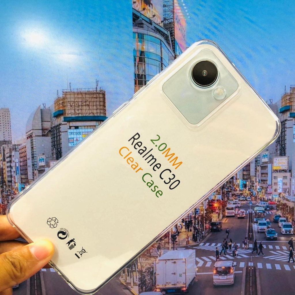 MURAH LEBAY SOFT CASE REALME C30 - SOFTCASE CLEAR HD PREMIUM REALME C30