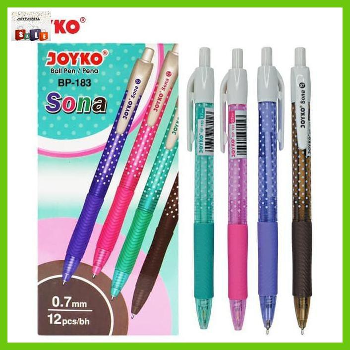 

Silutala- Pulpen Joyko Sona - Hitam -Ori.