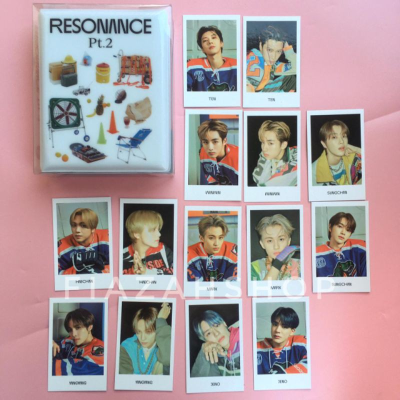 [Ready] Sharing Mini Collect Book NCT 2020 RESONANCE 90's love Polaroid Mark Jeno Sungchan Ten pc