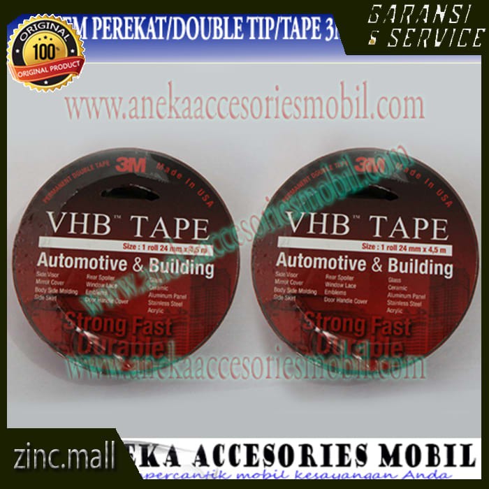 

Double Tape 3M Original/Asli/Lem Perekat/Perekat 3M 2-4 mm x 4-5 M
