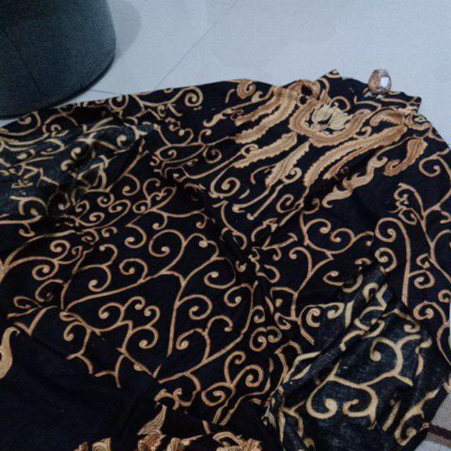 Batik Couple Maxi Cape Etnica Ulir, Batik Couple Maxi Cape Lolita Etnic