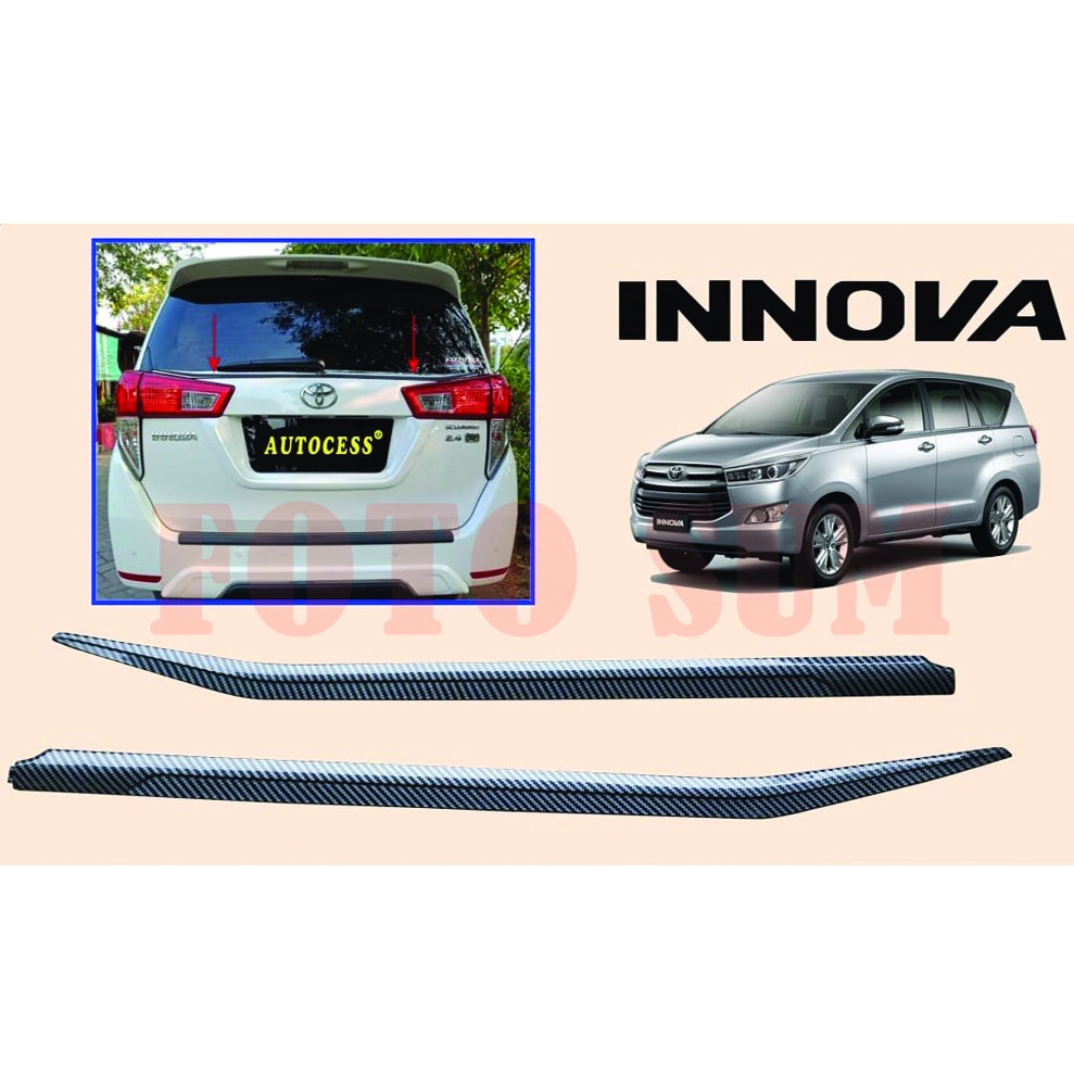 List kaca belakang innova reborn carbon