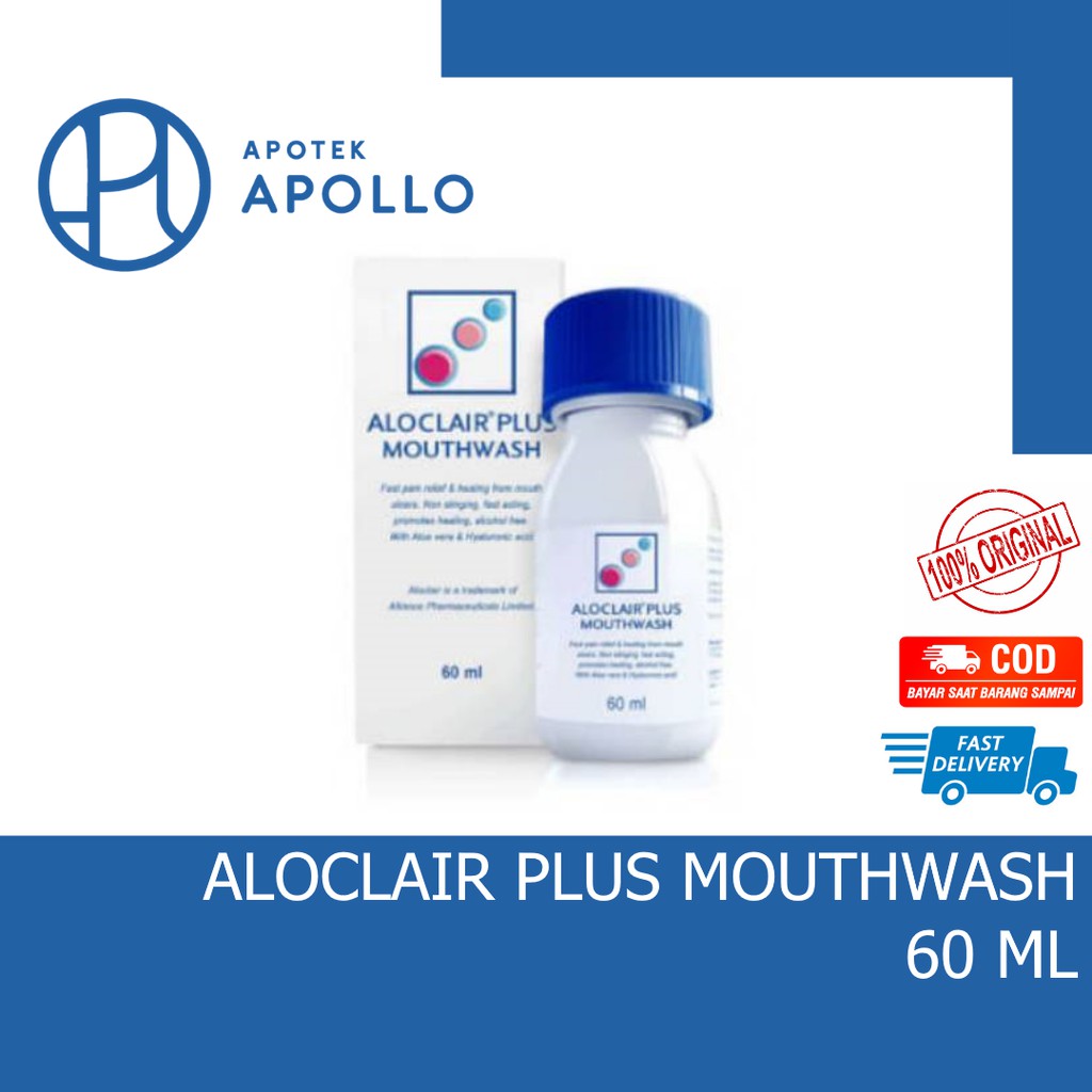 ALOCLAIR PLUS MOUTHWASH 60 ML