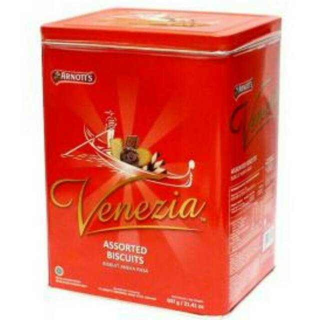 

Venezia biskuit kaleng segi