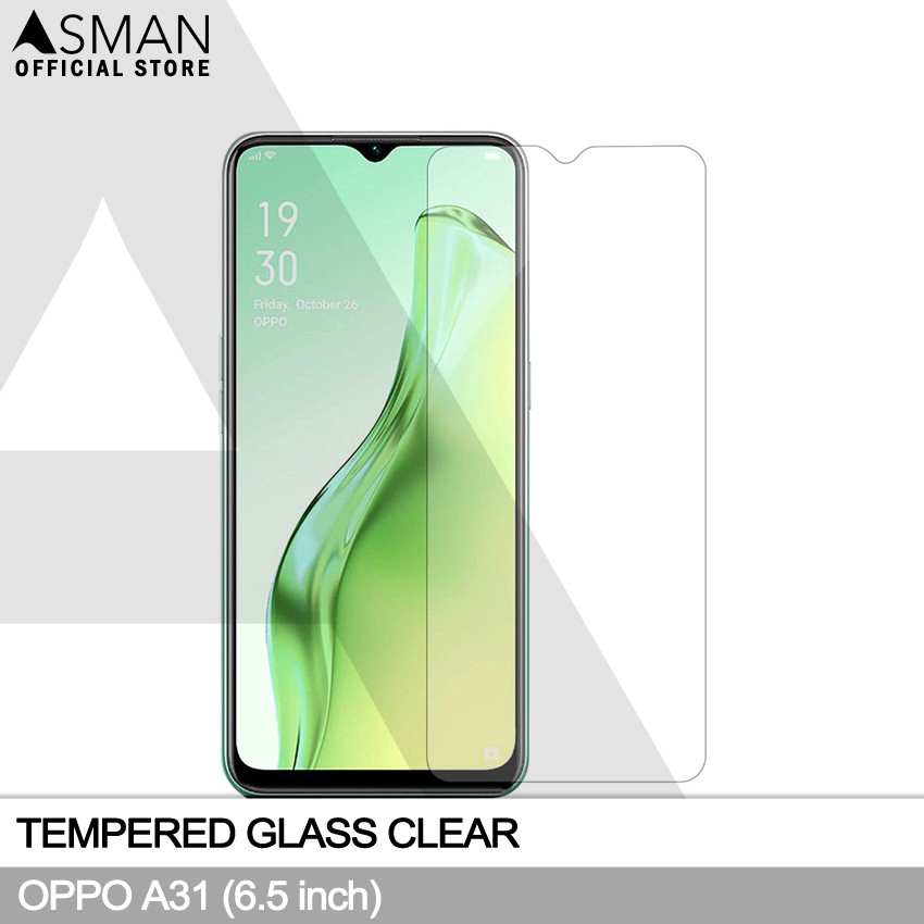 Tempered Glass OPPO A31 (6.5&quot;) | Anti Gores Pelindung Layar Kaca - Bening