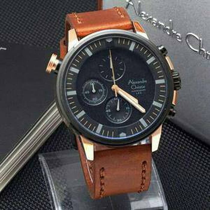 Jam Tangan Pria Fashion Original Alexandre Christie