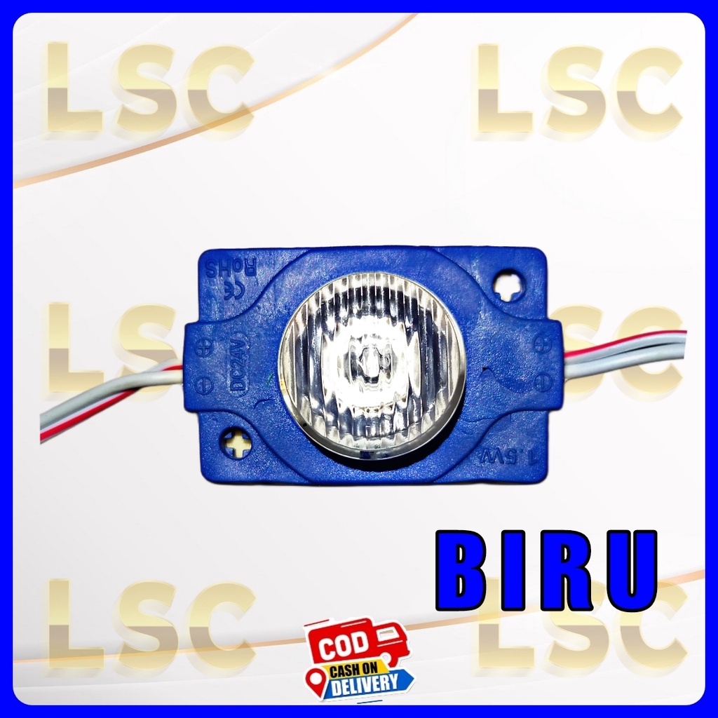 Led 1 mata 12volt &amp; 24 volt, lampu variasi mobil, led kolong mobil