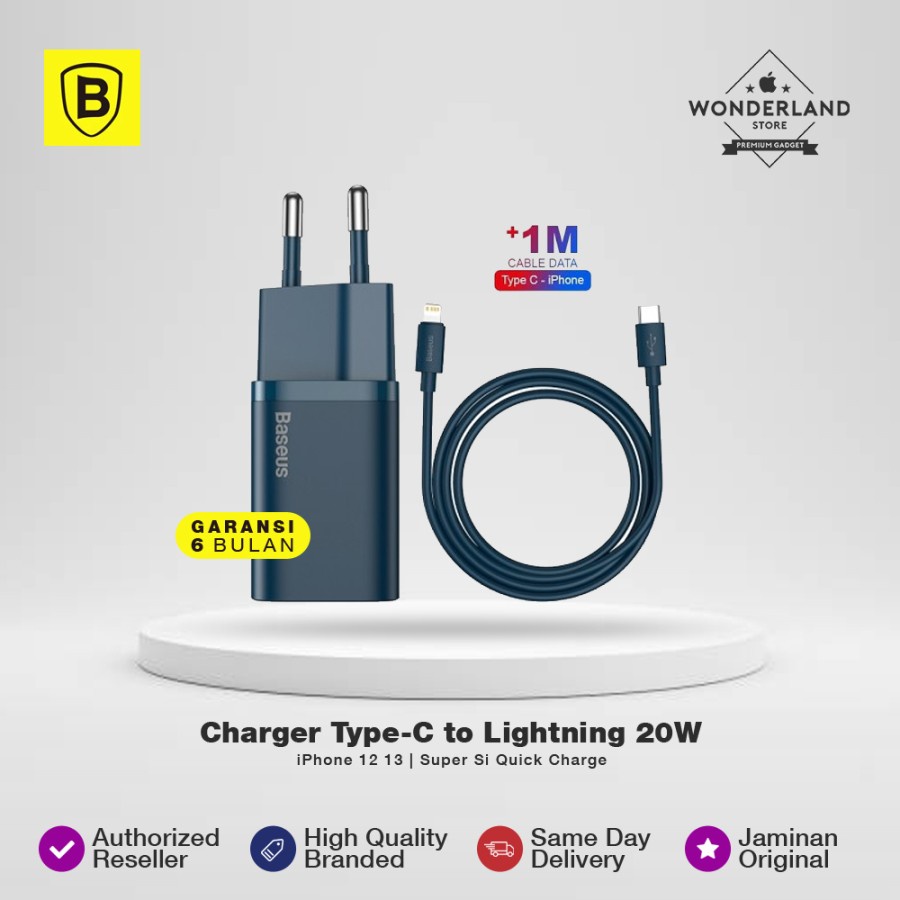 Jual Baseus Adaptor Charger / Charger Set USB Type-C PD Fast Charging ...