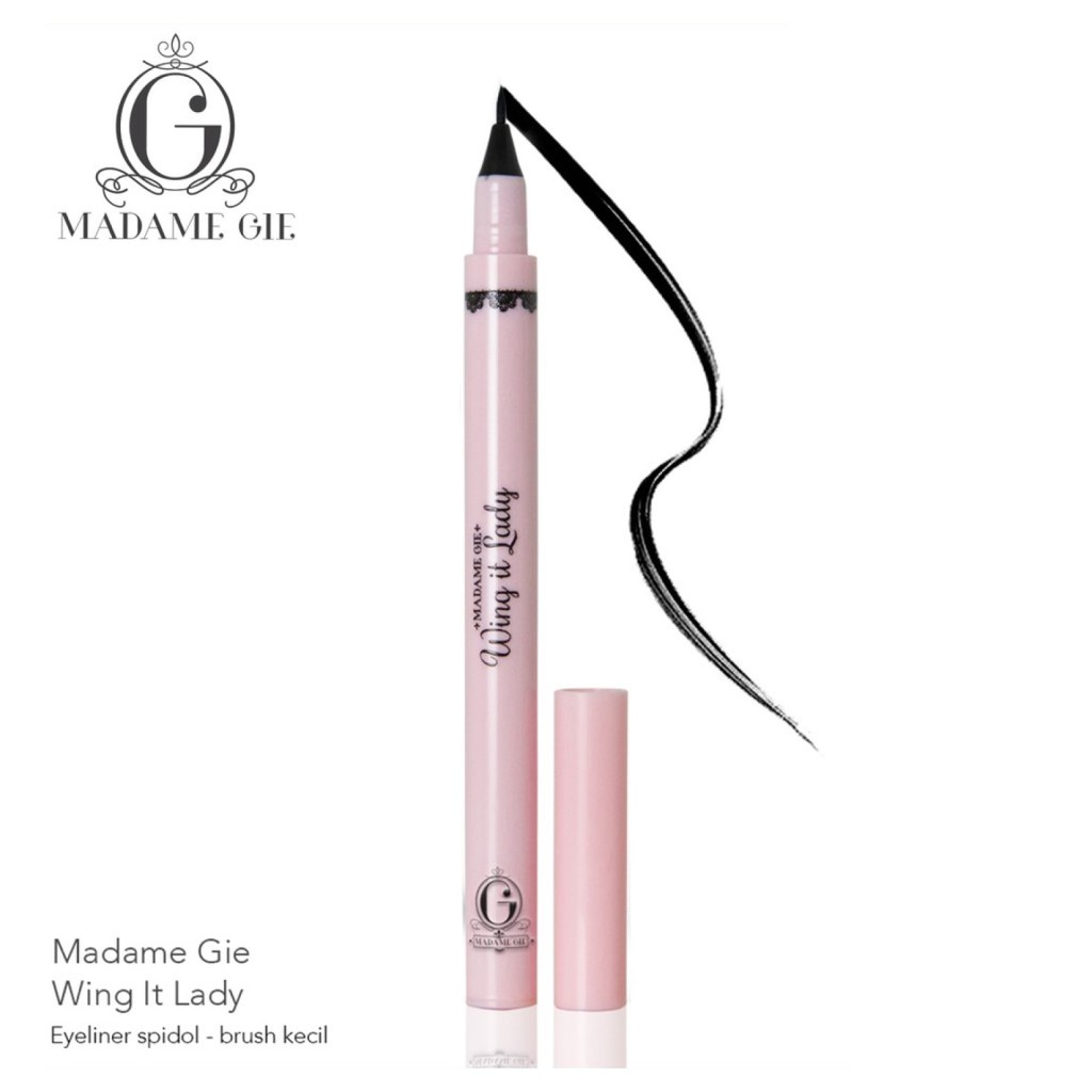 ⭐️ Beauty Expert ⭐️ Madame Gie Wing It Lady - MakeUp Eyeliner Black Waterproof