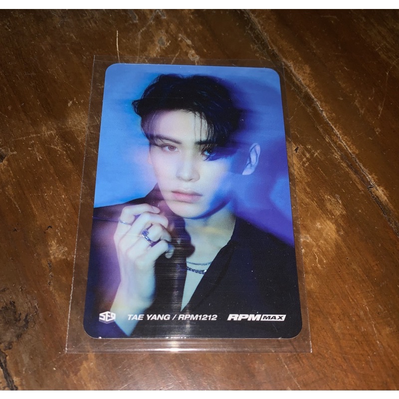 photocard taeyang sf9 rpm max