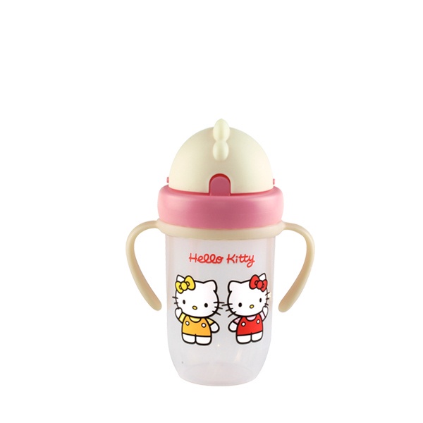 Lusty Bunny Hello Kitty Straw Sipper Cup 300ml (HKT-DG201)