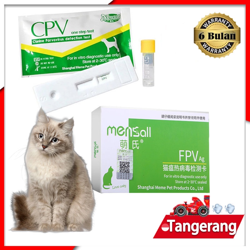 CPV FPV Kertas Tester / Uji Deteksi Parvo Virus Parvovirus Untuk Anjing Kucing