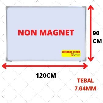 

PAPAN TULIS / WHITE BOARD GANTUNG NON MAGNET 120X90 白板