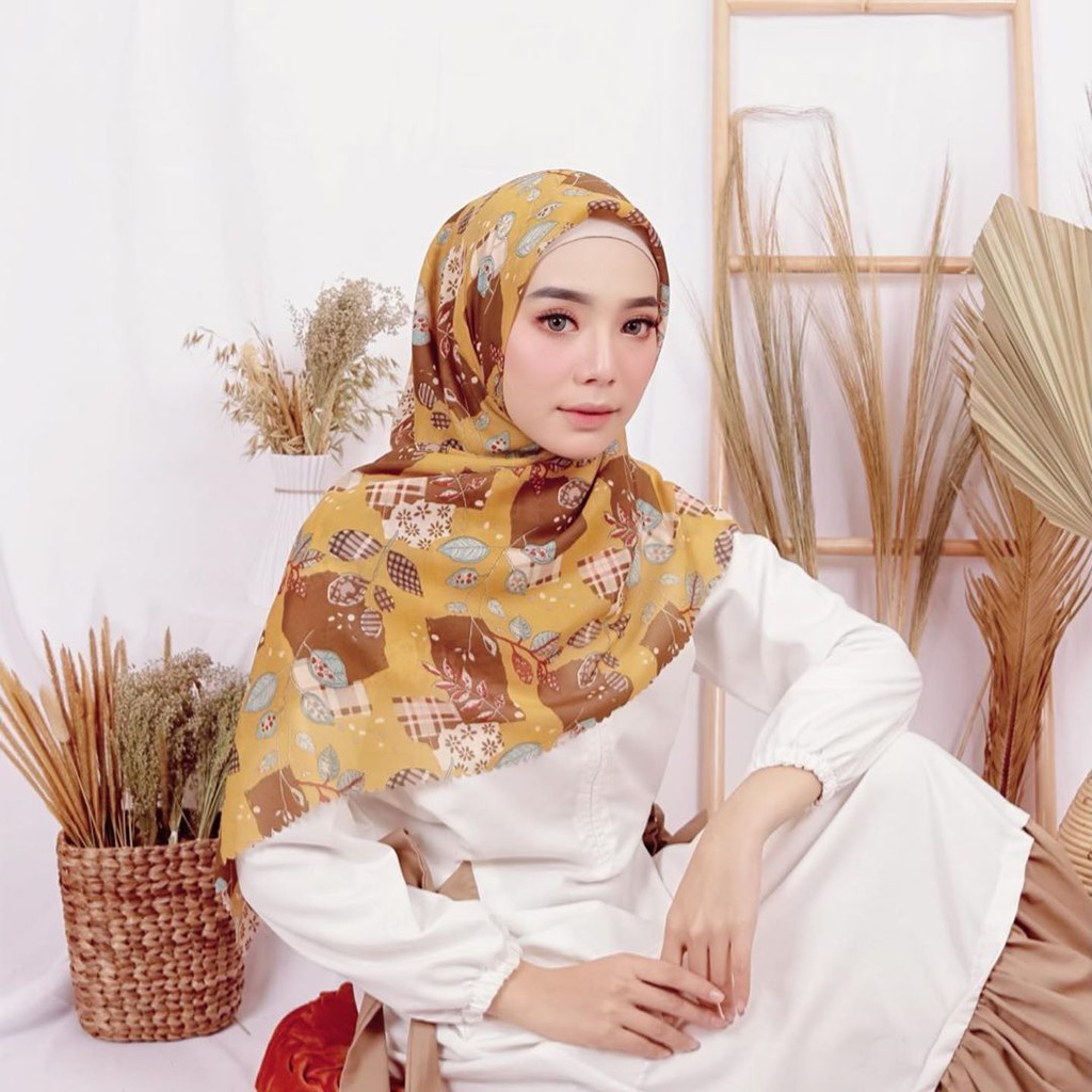 Agatha square/jilbab segi empat/jilbab adem/jilbab segi panjang/pashmina murah/hijab instant murah