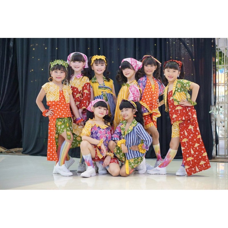 Baju Batik Fashion Show Anak Baju Batik Anak Buat Fashion Show Batik Anak Full Colour