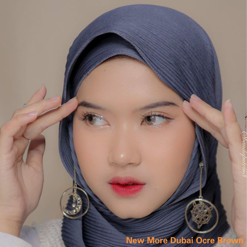 Softlens NEW MORE DUBAI OCRE BROWN MINUS -0.50 S.D -10.00