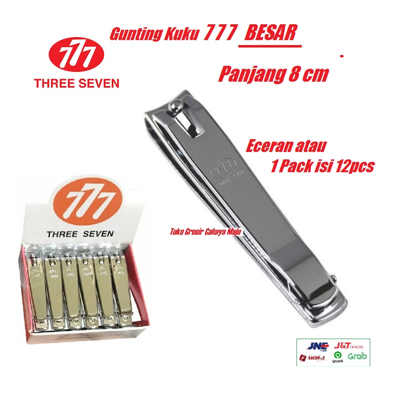 Gunting kuku 777 Besar Nail Clipper Stainless