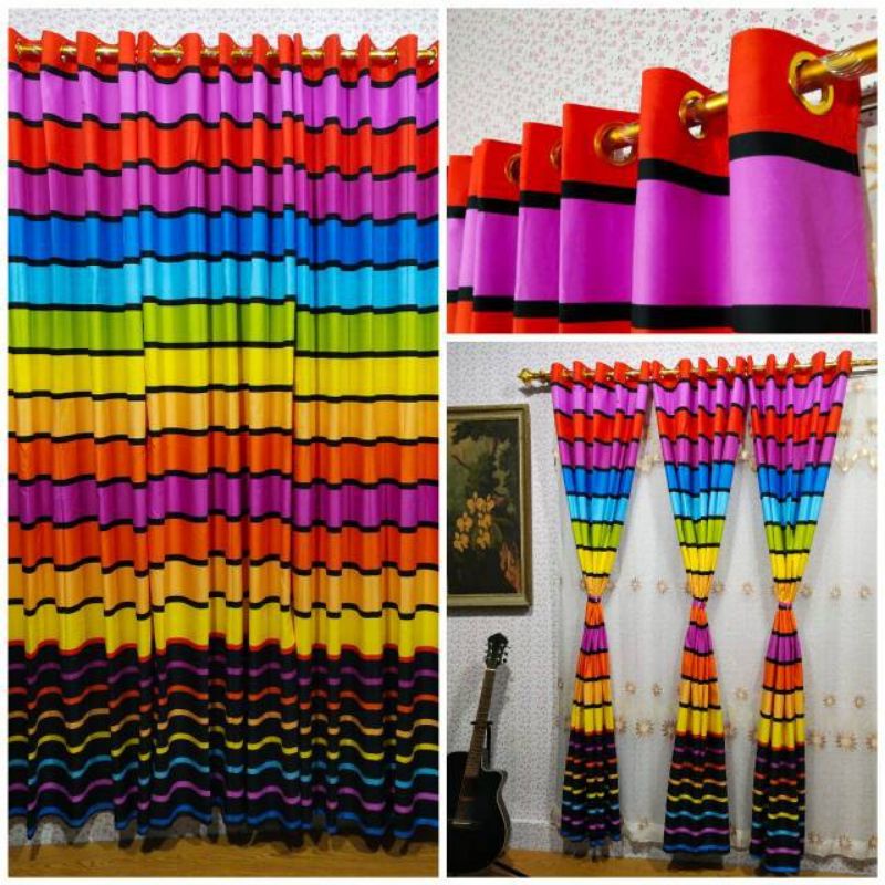 Gorden Smokring motif bunga/shaby/ karakter Rainbow