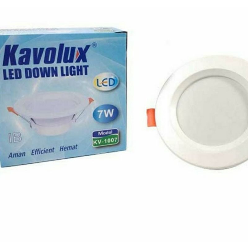 Lampu downlight spotlight LED lampu plafon putih - 5watt