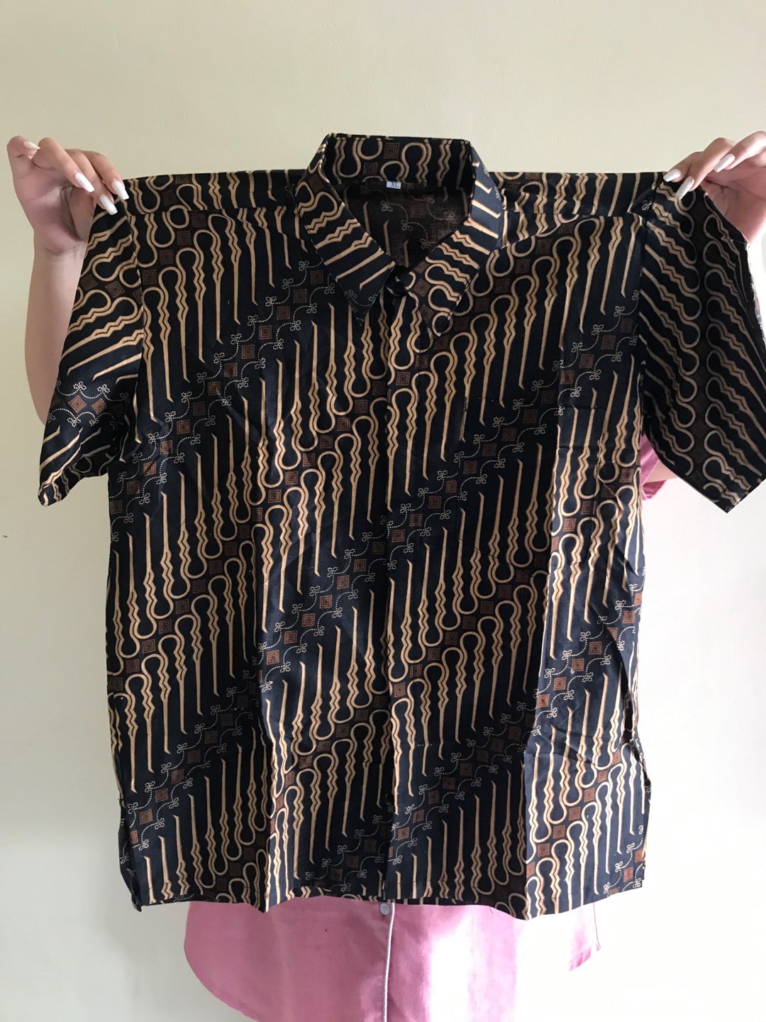 Baju Hem Kemeja Batik Pria Ayah Laki-laki Katun Halus Murah Pekalongan